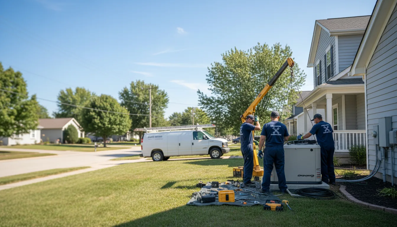 Generator Installation in Bucyrus, KS near me